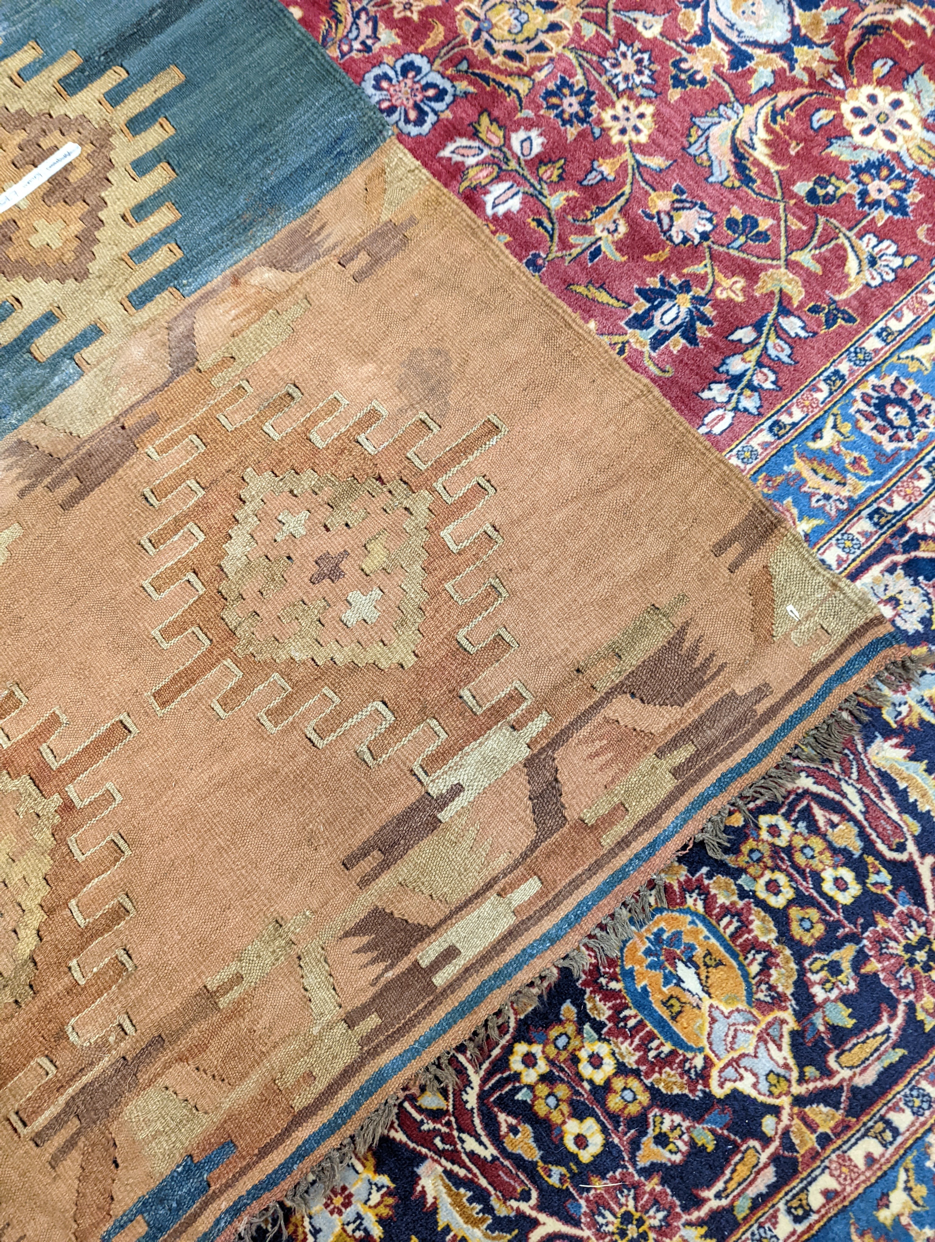 An Afghan Kelim flatweave carpet, 192 x 150cm